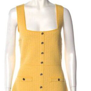 Sandro Paris, Square Neckline knee-length dress - size M
